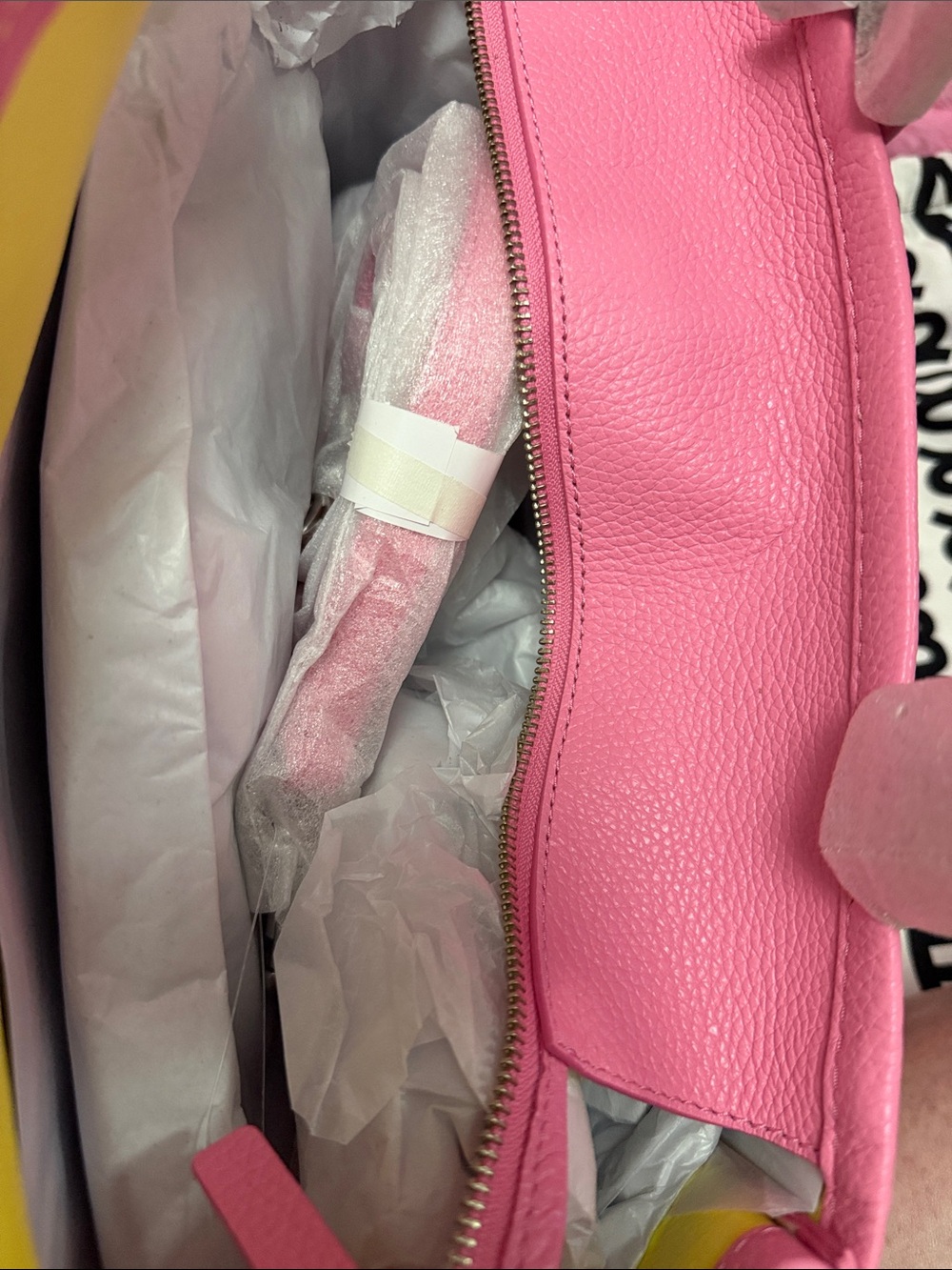 Marc Jacobs Petal Pink 'The Tote Bag' Leather Tote - Picture 8 of 9